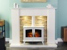 acantha-auckland-white-marble-stove-fireplace-with-downlights-woodhouse-electric-stove-in-white-54-inch
