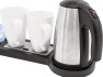 corby-beckett-compact-welcome-tray-in-black-with-0.6l-kettle-in-brushed-steel-uk-plug