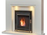 acantha-maine-white-marble-fireplace-with-downlights-argo-bio-ethanol-fire-in-black-nickel-48-inch