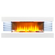 sureflame-wm-9332-electric-wall-fireplace-suite-with-downlights-remote-in-pure-white