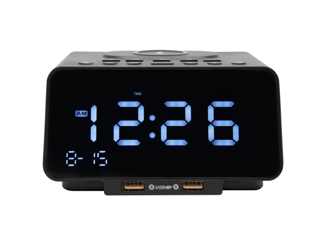 corby-regent-alarm-clock-in-black-uk-plug