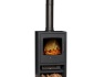 adam-bergen-xl-electric-stove-in-charcoal-grey-with-tall-angled-stove-pipe-in-black