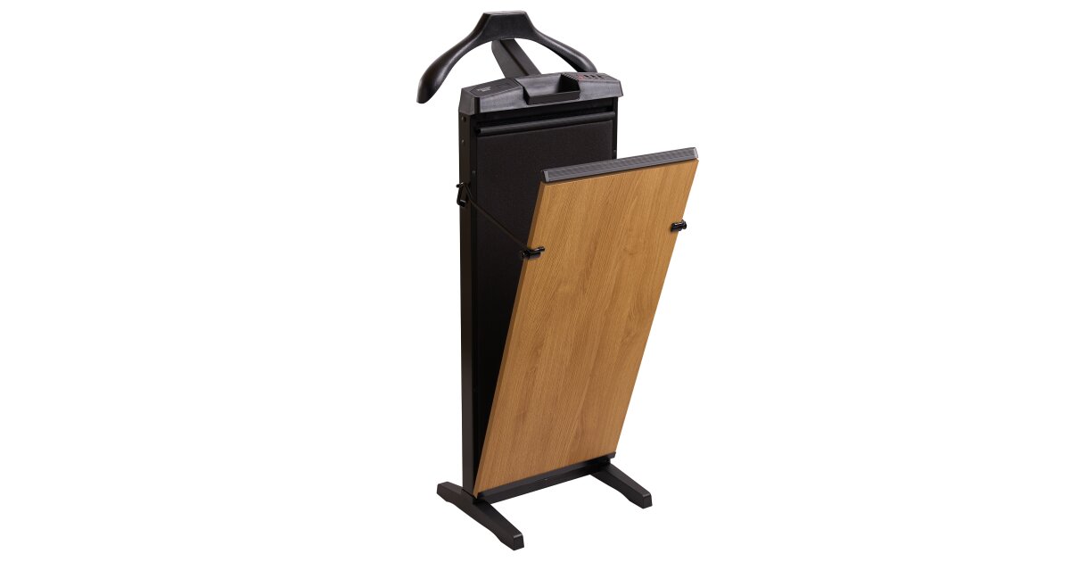 Corby 7700 Trouser Press in Natural Lancaster Oak - UK Plug