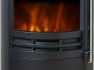 sureflame-dunston-round-electric-stove-with-log-storage-angled-stove-pipe-in-black