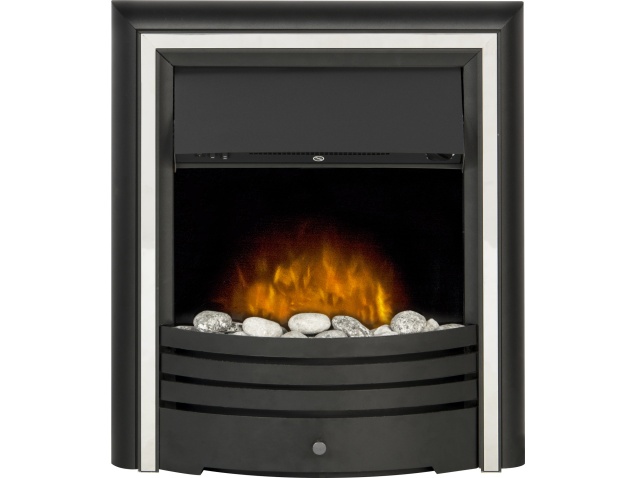 Adam Cambridge 6 In 1 Electric Fire In Black Fireplace World