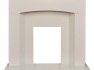 acantha-tuscon-sahara-beige-marble-fireplace-with-downlights-48-inch