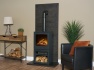 acantha-lunar-xl-electric-stove-in-charcoal-grey-with-tall-angled-pipe-in-black