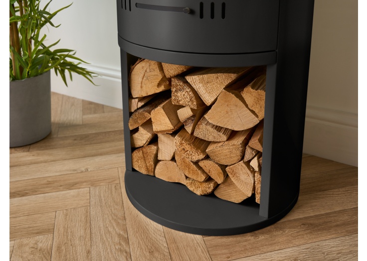 Sureflame Barilo Bio Ethanol Stove in Matte Black | Fireplace World