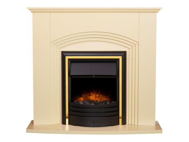 adam-kirkwall-fireplace-in-cream-with-cambridge-6-in-1-electric-fire-in-black-45-inch