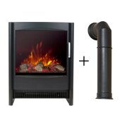 sureflame-keston-electric-stove-in-black-with-tall-angled-stove-pipe
