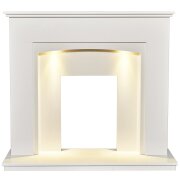 sarande-white-marble-fireplace-with-downlights-48-inch