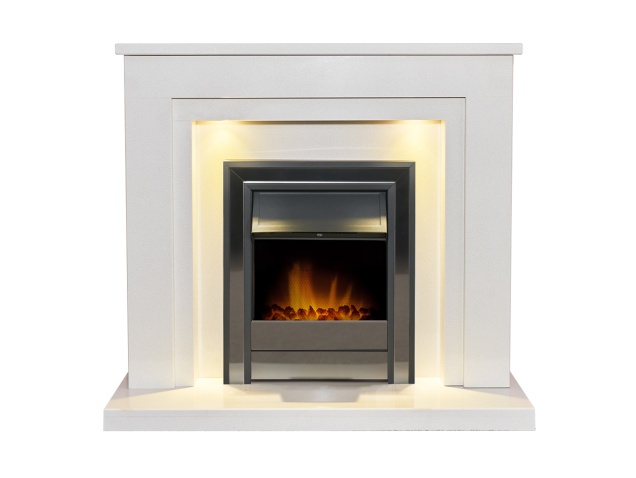 acantha-dallas-white-marble-fireplace-with-downlights-argo-electric-fire-in-black-nickel-42-inch
