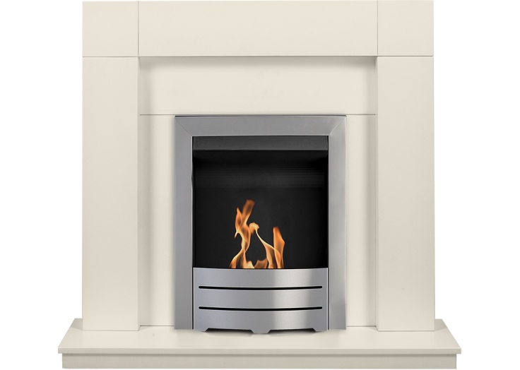 Adam Malmo In Cream Black Cream With Colorado Bio Ethanol Fire