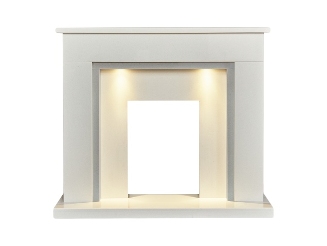 acantha-maine-white-grey-marble-fireplace-with-downlights-48-inch