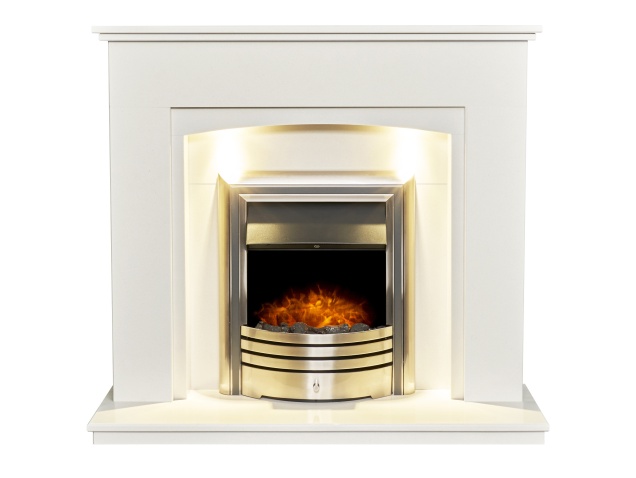 acantha-sarande-white-marble-fireplace-with-downlights-astralis-electric-fire-in-chrome-48-inch