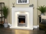 acantha-granada-white-marble-fireplace-with-downlights-vela-electric-fire-in-brushed-steel-48-inch