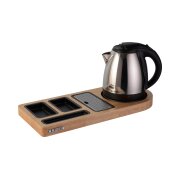 corby-buckingham-standard-welcome-tray-in-light-wood-with-1l-kettle-in-polished-steel-uk-plug