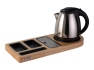 corby-buckingham-standard-welcome-tray-in-light-wood-with-1l-kettle-in-polished-steel-uk-plug