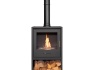 oko-s3-bio-ethanol-stove-with-log-storage-in-charcoal-grey-tall-angled-stove-pipe