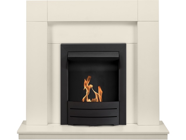 Adam Malmo In Cream Black Cream With Colorado Bio Ethanol Fire