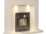 acantha-tuscon-sahara-beige-marble-fireplace-with-downlights-helios-electric-fire-in-brushed-steel-48-inch