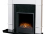 linton-fireplace-in-pure-white-granite-stone-with-downlights-ontario-electric-fire-48-inch