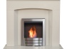 acantha-tuscon-sahara-beige-marble-fireplace-with-downlights-colorado-bio-ethanol-fire-in-brushed-steel-48-inch