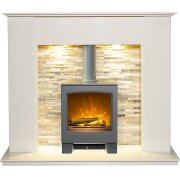 acantha-auckland-white-marble-fireplace-with-downlights-lunar-electric-stove-in-grey-54-inch