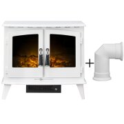 adam-woodhouse-electric-stove-in-pure-white-with-angled-stove-pipe-in-pure-white