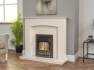acantha-tuscon-sahara-beige-marble-fireplace-with-downlights-helios-electric-fire-in-brushed-steel-48-inch