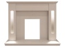 the-hollywood-fireplace-in-beige-stone-with-downlights-54-inch