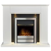 adam-eltham-fireplace-in-pure-white-black-with-downlight-argo-electric-fire-in-brushed-steel-45-inch