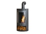 oko-s5-bio-ethanol-cylinder-stove-with-log-storage-in-charcoal-grey-angled-stove-pipe