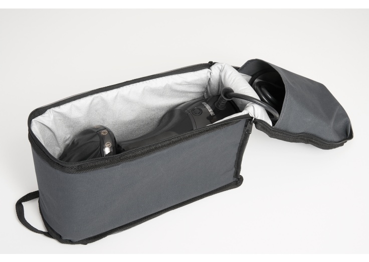 Panier De Rangement Pour Fer à Repasser Corby Brixton - Gris Foncé - Base Résistante à La Chaleur, Double Fermeture - 6