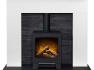 acantha-toledo-white-marble-fireplace-with-lunar-electric-stove-in-charcoal-grey-downlights-54-inch