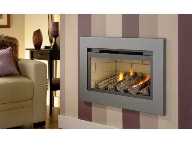 The Boston Gas Fire In Graphite By Crystal Fireplace World