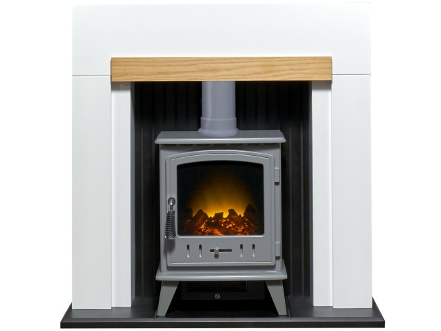 adam-salzburg-in-pure-white-oak-with-aviemore-electric-stove-in-grey-enamel-39-inch