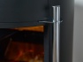 sureflame-dunston-round-electric-stove-with-log-storage-angled-stove-pipe-in-black