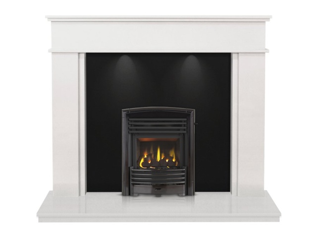 The Portland In White Stone Granite Valor Petrus Homeflame