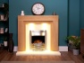 adam-beaumont-fireplace-suite-in-oak-cream-with-comet-electric-fire-in-brushed-steel-48-inch
