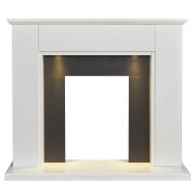 adam-eltham-fireplace-in-pure-white-black-with-downlights-45-inch