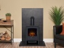 acantha-tile-hearth-set-in-bronze-venetian-plaster-effect-with-bergen-stove-angled-pipe