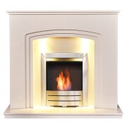 acantha-seville-biege-marble-fireplace-with-downlights-colorado-bio-ethanol-fire-in-brushed-steel-48-inch