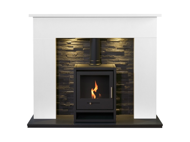 acantha-toledo-perola-marble-fireplace-with-oko-s1-bio-ethanol-stove-in-charcoal-grey-downlights-54-inch