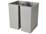corby-highland-rechteckiger-doppel-recyclingbehalter-aus-schwarzem-pu-leder-mit-kunststoffeinsatzen.