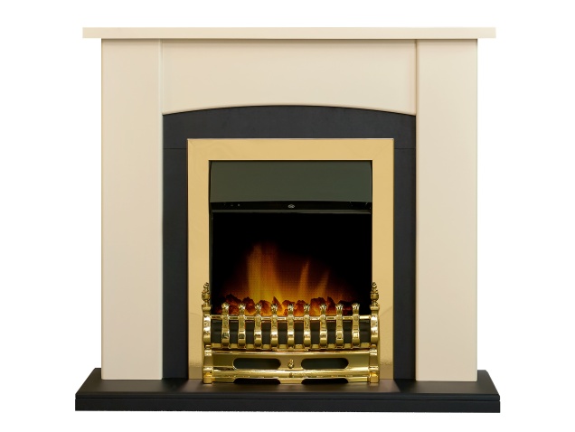 adam-holden-fireplace-in-cream-black-with-blenheim-electric-fire-in-brass-39-inch