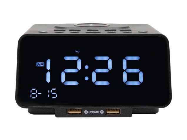 corby-regent-alarm-clock-in-black-uk-plug