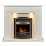acantha-maine-white-marble-fireplace-with-downlights-carolina-electric-fire-in-black-48-inch