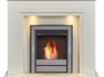 acantha-maine-white-marble-fireplace-with-downlights-argo-bio-ethanol-fire-in-black-nickel-48-inch