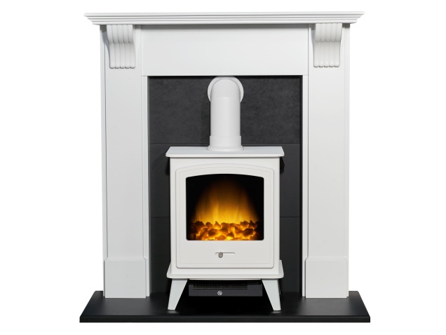 adam-harrogate-stove-fireplace-in-pure-white-black-with-dorset-electric-stove-in-white-39-inch